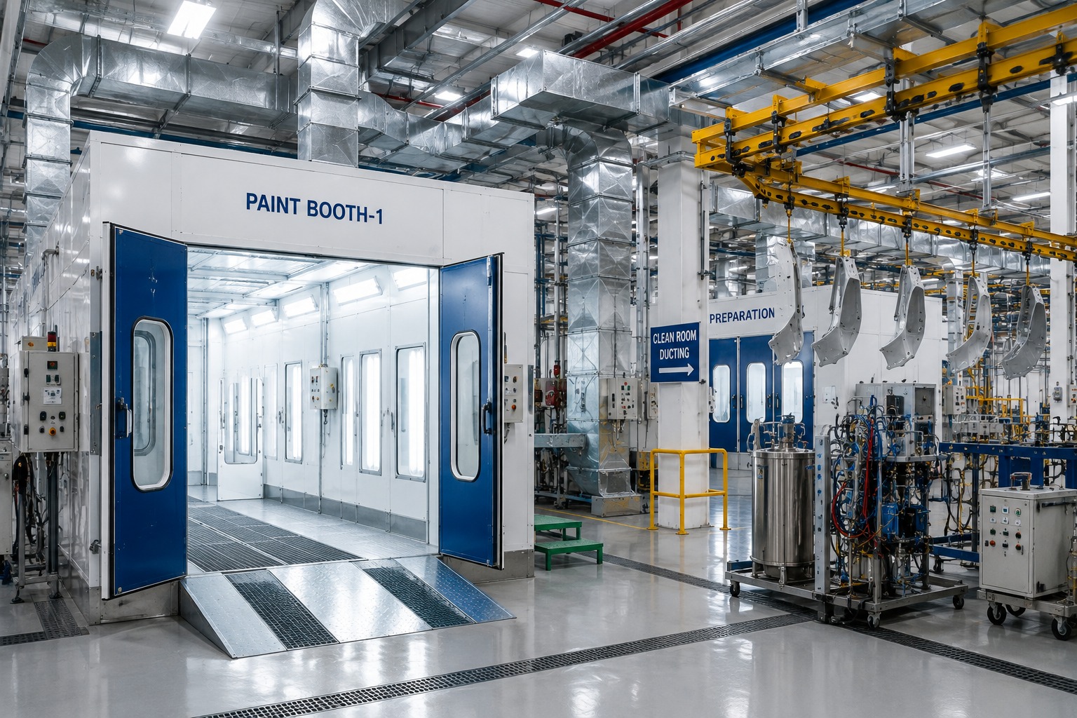 Complete Paint Shop Mechanical Works